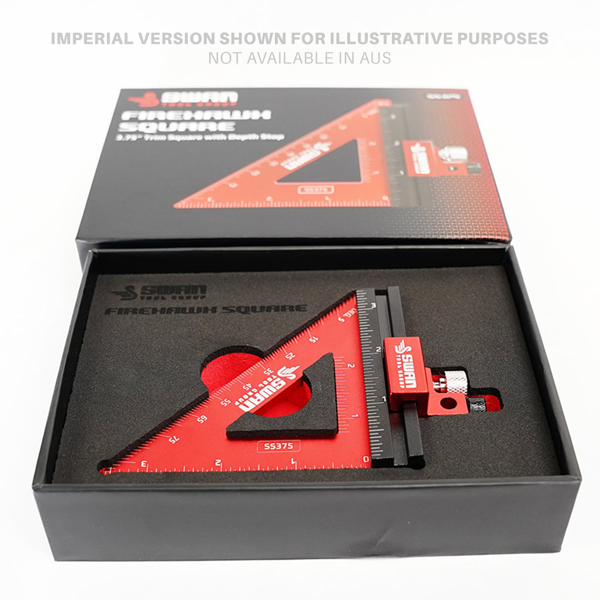 Swan Tool Group FIREHAWK Trim Square 89mm