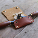 En Mina Leather Spokeshave Cover
