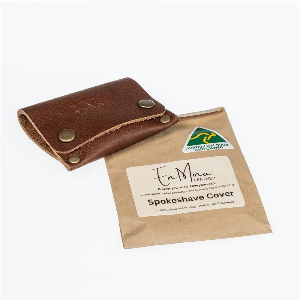En Mina Leather Spokeshave Cover