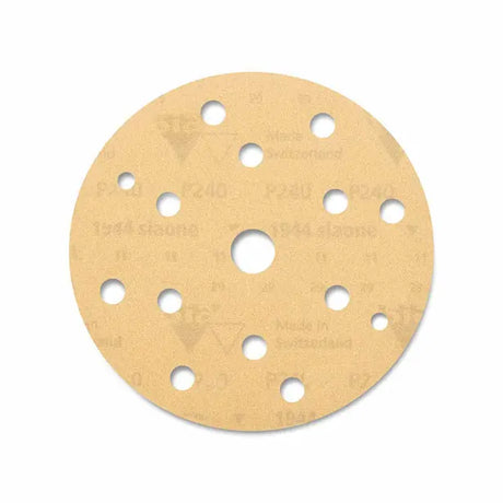SIA Abrasives 1944 siaone Sanding Disc 150mm 15-Hole Pack of 50