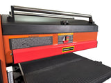 Sherwood 18in Drum Sander in action with precise sanding capabilities