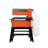 Sherwood 18in Drum Sander with Open Mobility Stand, angled view showing precision sanding drum
