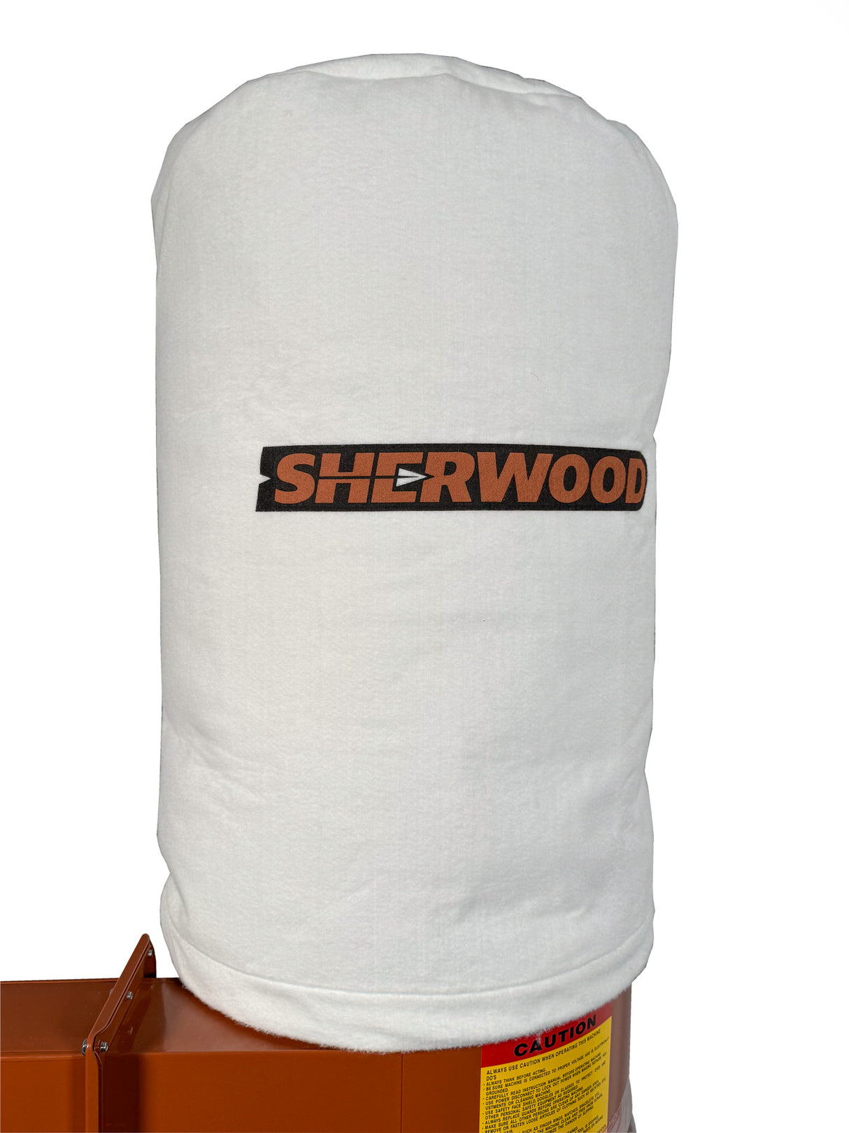 Sherwood 2HP Dust Extractor Single Stage Dust Collection 1500CFM with Needle Felt Filter Bag