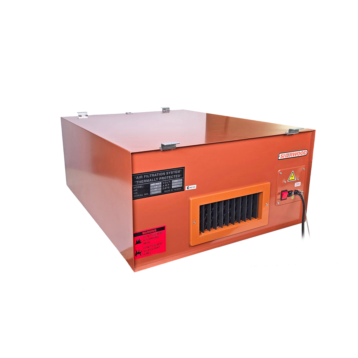 Sherwood 510CFM Professional Air Filter Room Cleaner Workshop Air Filtration