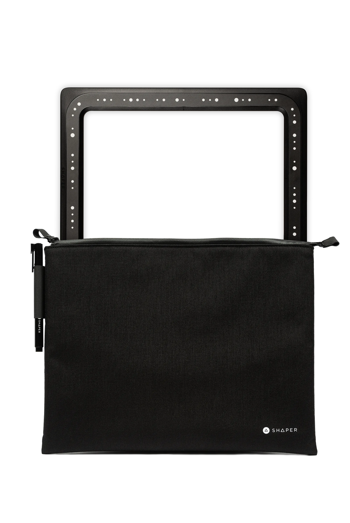 Shaper Tools Trace Frame & Case capturing hand-drawn sketch for Origin Handheld CNC Router