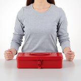 Toyo Steel 32cm Trunk Shape Lockable Toolbox