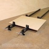 Torquata Heavy Duty Steel T-Bar Sash Clamp 1670mm Capacity