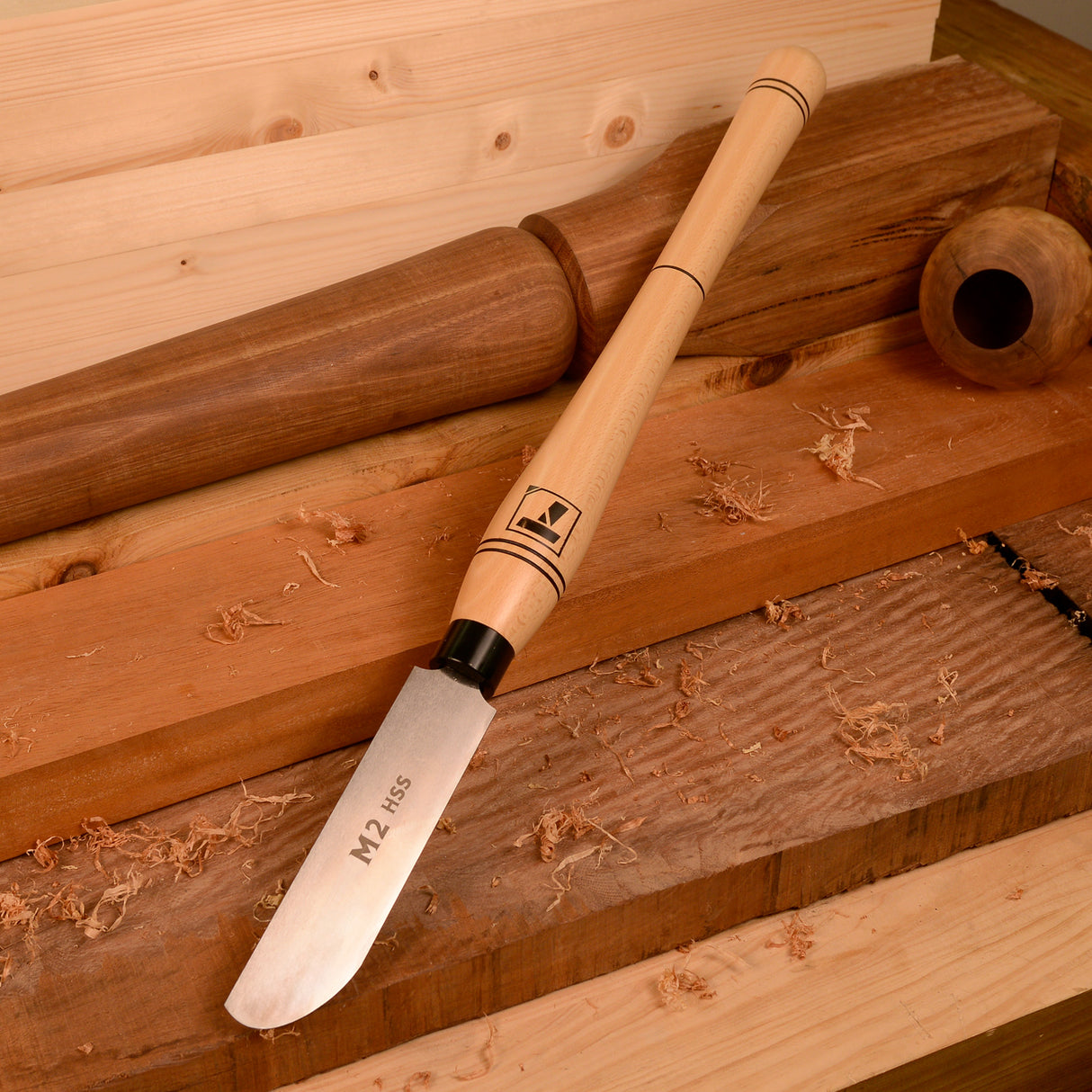 Torquata 38mm Bowl Finishing Scraper Chisel M2 HSS Woodturning Tool