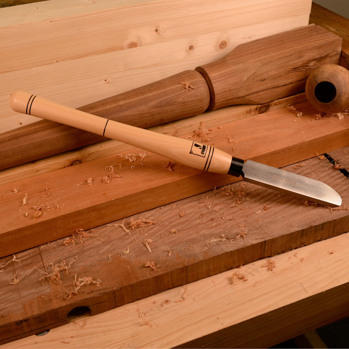 Torquata 38mm Bowl Finishing Scraper Chisel M2 HSS Woodturning Tool