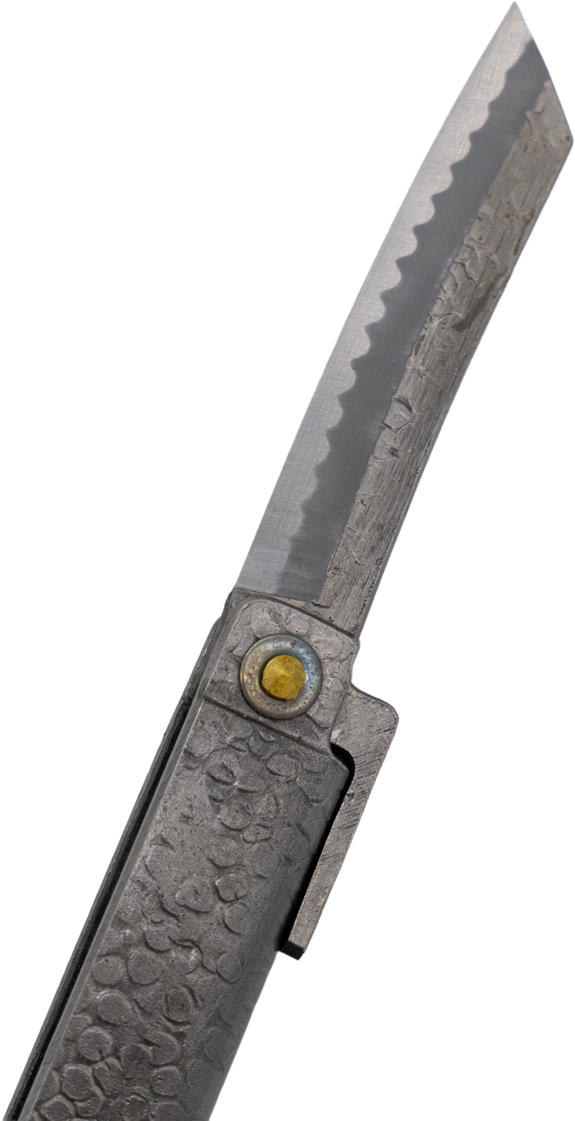 Tomita Higo Pocket Knife White Steel Kiritsuke Style