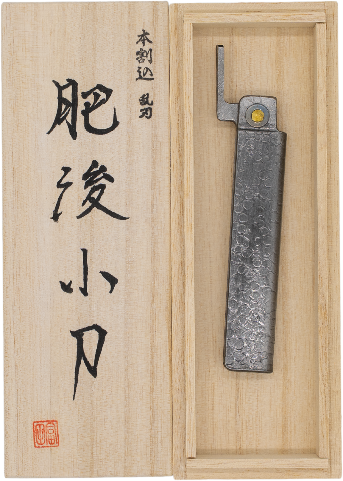Tomita Higo Pocket Knife White Steel Kiritsuke Style
