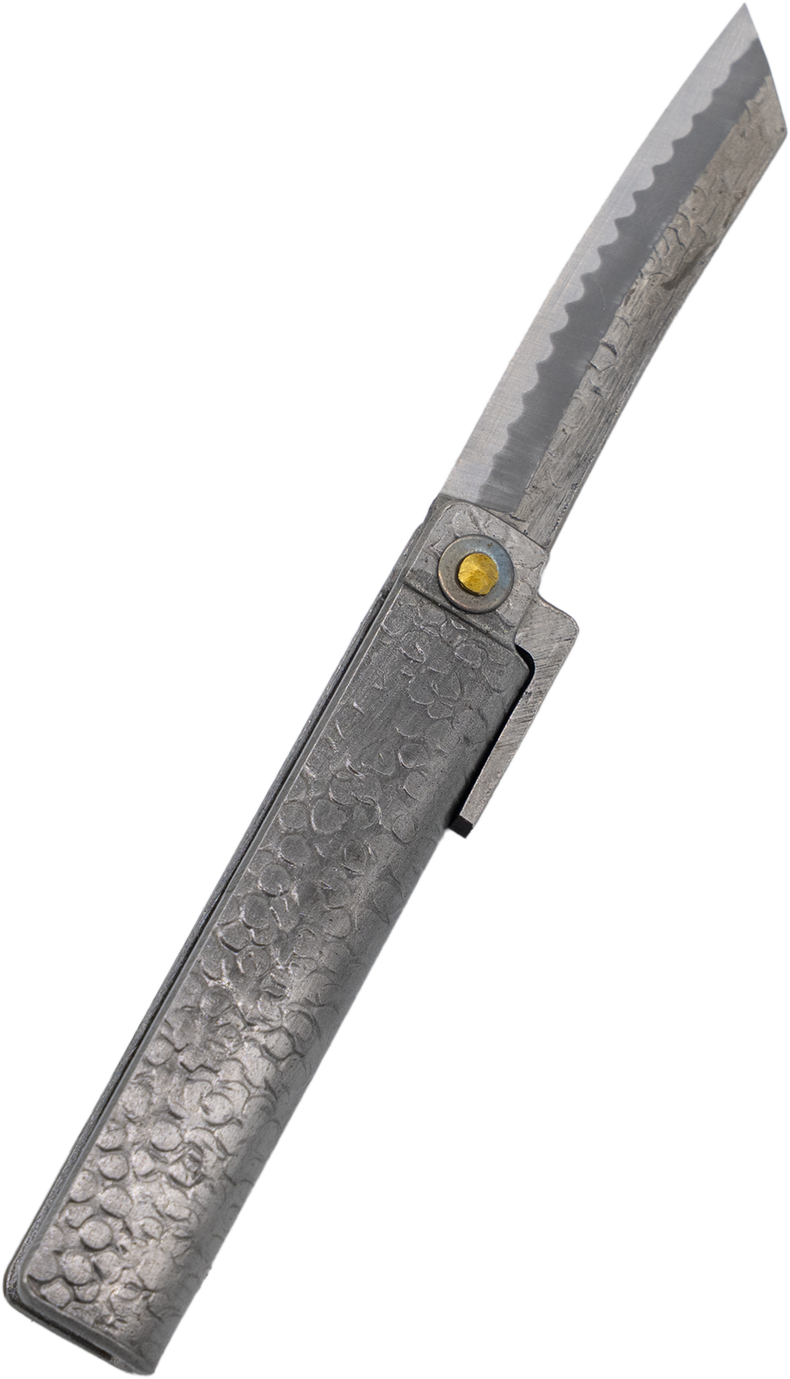 Tomita Higo Pocket Knife White Steel Kiritsuke Style