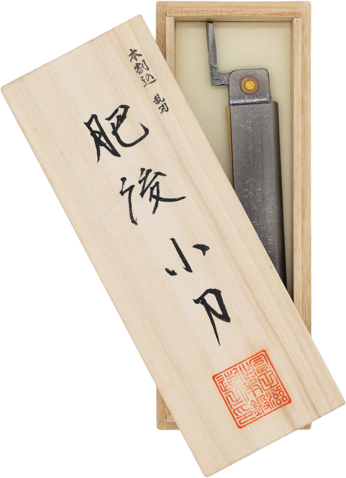 Tomita Higo Pocket Knife White Steel Kiritsuke Style