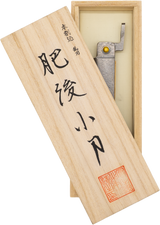 Tomita Higo Pocket Knife White Steel Sword Style