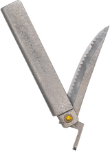 Tomita Higo Pocket Knife White Steel Sword Style