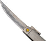 Tomita Higo Pocket Knife White Steel Sword Style