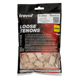 Trend 6 x 30mm Beechwood Loose Tenons Pack of 100