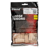 Trend 6 x 40mm Beechwood Loose Tenons Pack of 100