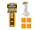 StealthMounts Tool Mount for DeWalt XR 18V Pack of 4 Yellow