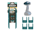 StealthMounts Tool Mount for Makita XGT 40V Pack of 4 Blue