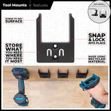 StealthMounts Tool Mount for Makita XGT 40V Pack of 4 Blue