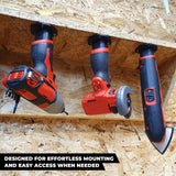 StealthMounts Tool Mount for Milwaukee M12 12V Pack of 3 Black