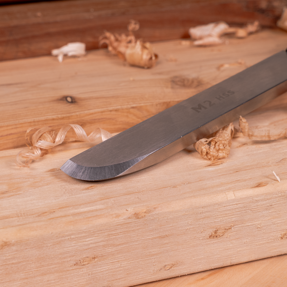 Torquata 25mm Negative Rake Bowl Finishing Scraper M2 HSS Woodturning Tool