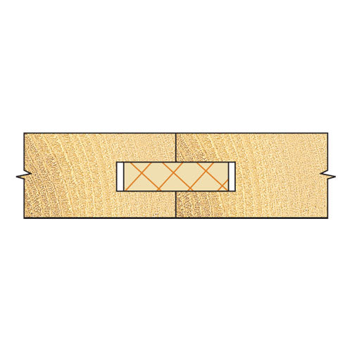 Trend Biscuit Jointer Bit 4mm x 37.2mm 1/2in Shank