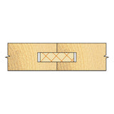 Trend Biscuit Jointer Bit 4mm x 37.2mm 1/2in Shank