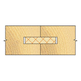 Trend Biscuit Jointer Bit 4mm x 37.2mm 1/2in Shank