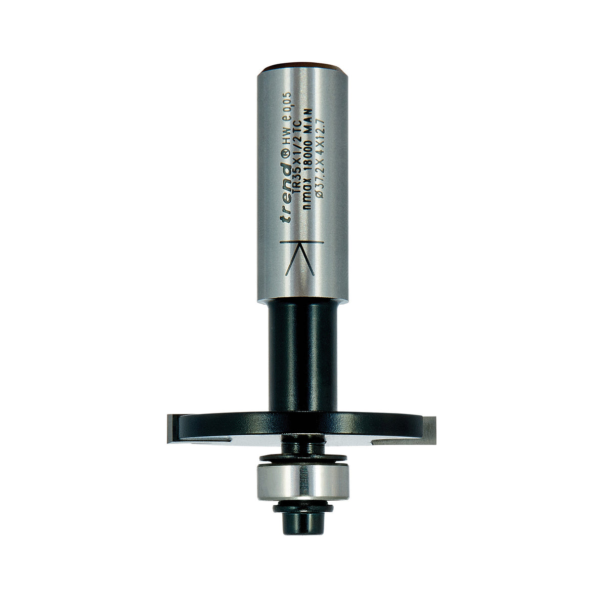 Trend Biscuit Jointer Bit 4mm x 37.2mm 1/2in Shank