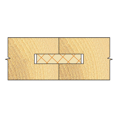 Trend Biscuit Jointer Bit 4mm x 37.2mm 1/4in Shank
