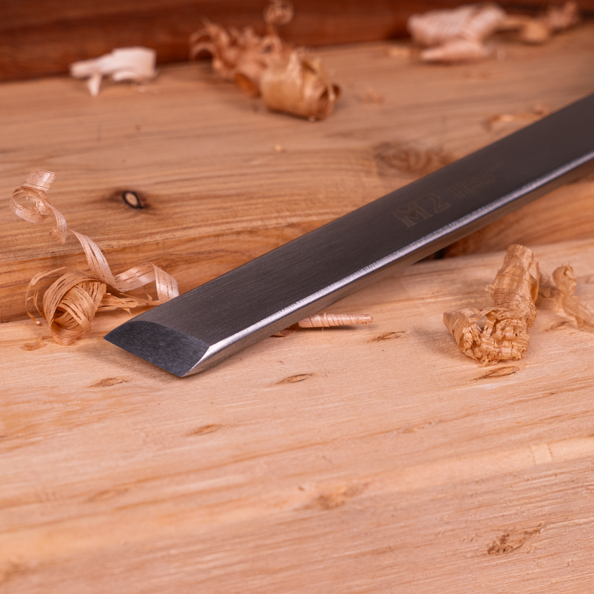 Torquata 25mm Skew Chisel with Rolled Edges M2 HSS