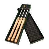 Torquata 3-Piece Tungsten Carbide Large Woodturning Tool Set