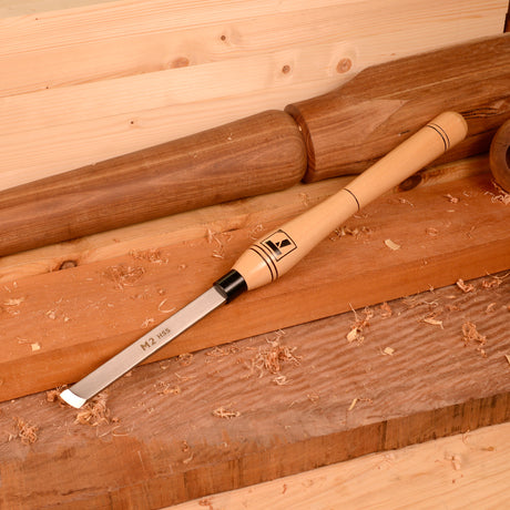 Torquata Skew Chisel with Rolled Edges & Radius Grind M2 HSS