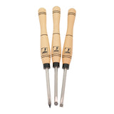 Torquata 3-Piece Tungsten Carbide Woodturning Tool Set