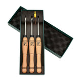 Torquata 3-Piece Tungsten Carbide Woodturning Tool Set