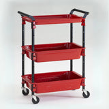 Toyo Steel Three-Stage Tool Wagon Mobile Storage Tool Trolley