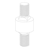 Torquata Workbench System Set of 4 Threaded Connectors