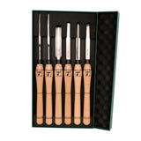 Torquata 6-Piece Large Woodturning Tool Set M2 HSS