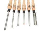 Torquata 6-Piece Standard Woodturning Tool Set M2 HSS