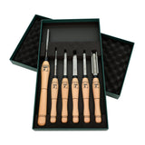 Torquata 6-Piece Standard Woodturning Tool Set M2 HSS