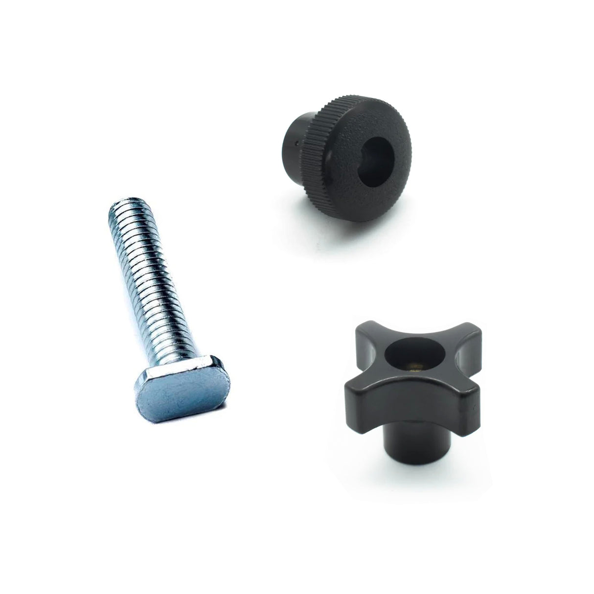 Torquata 20-Piece T-Track Bolts & Knobs Bundle 38mm Long
