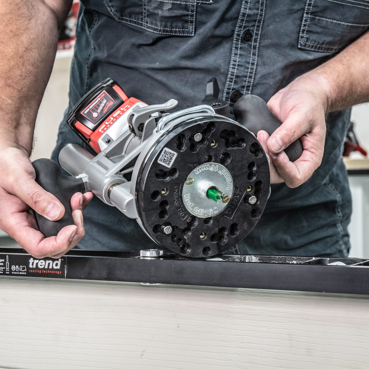 Trend 150mm Universal Plunge Router Sub-Base