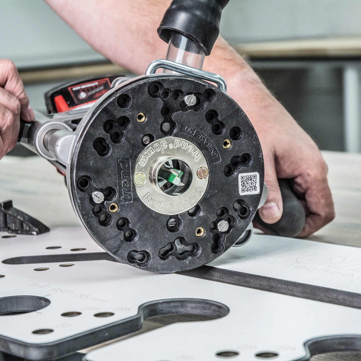 Trend 150mm Universal Plunge Router Sub-Base