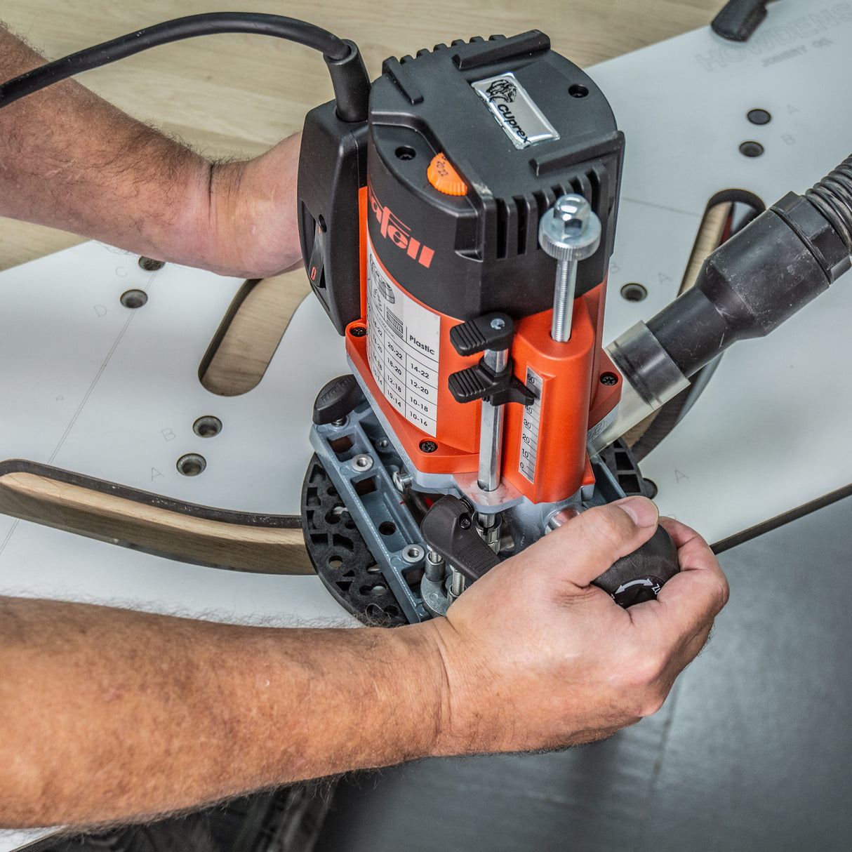 Trend 180mm Universal Plunge Router Sub-Base