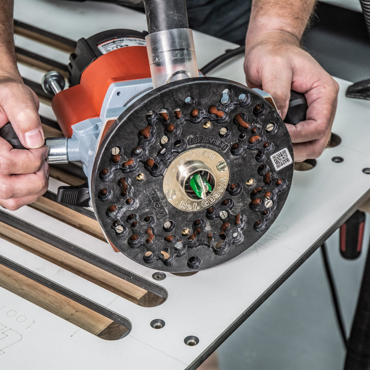 Trend 180mm Universal Plunge Router Sub-Base