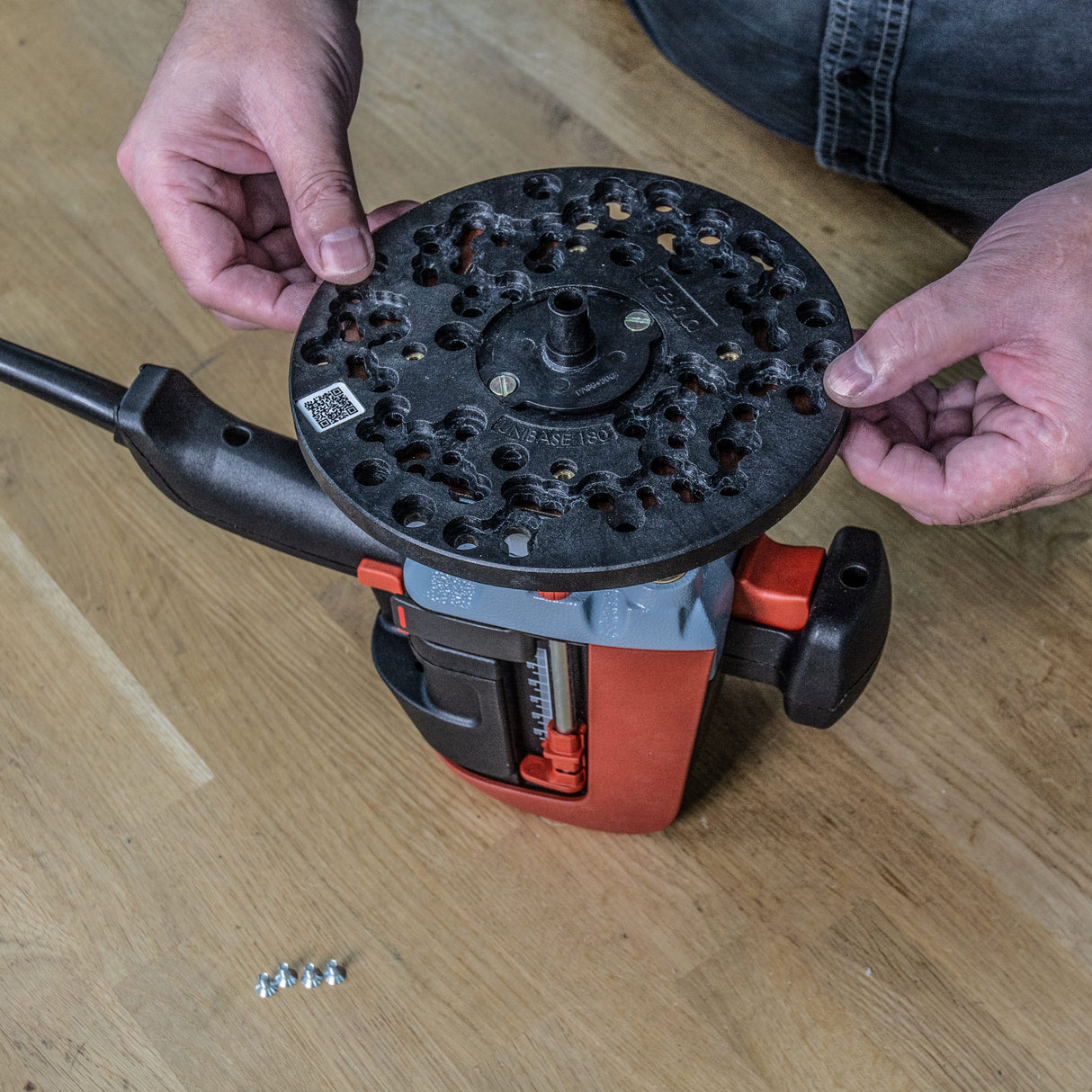 Trend 180mm Universal Plunge Router Sub-Base