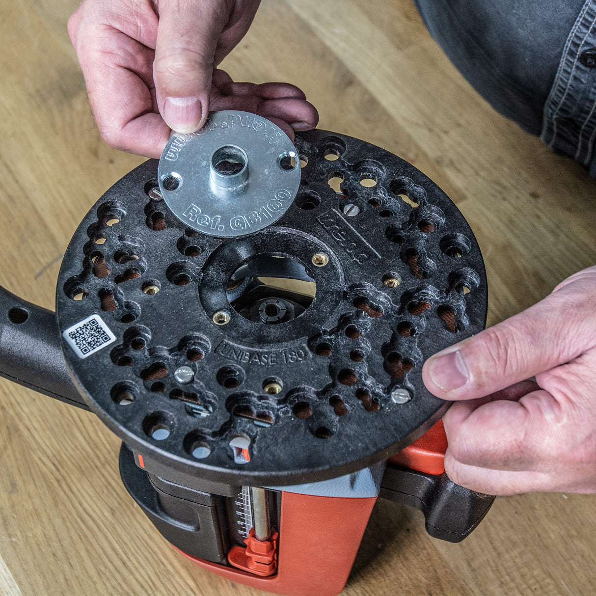 Trend 180mm Universal Plunge Router Sub-Base