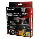 Trend 150mm Universal Trim Router Sub-Base